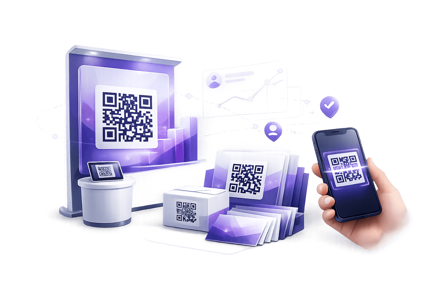 QR Code for Offline Engagement