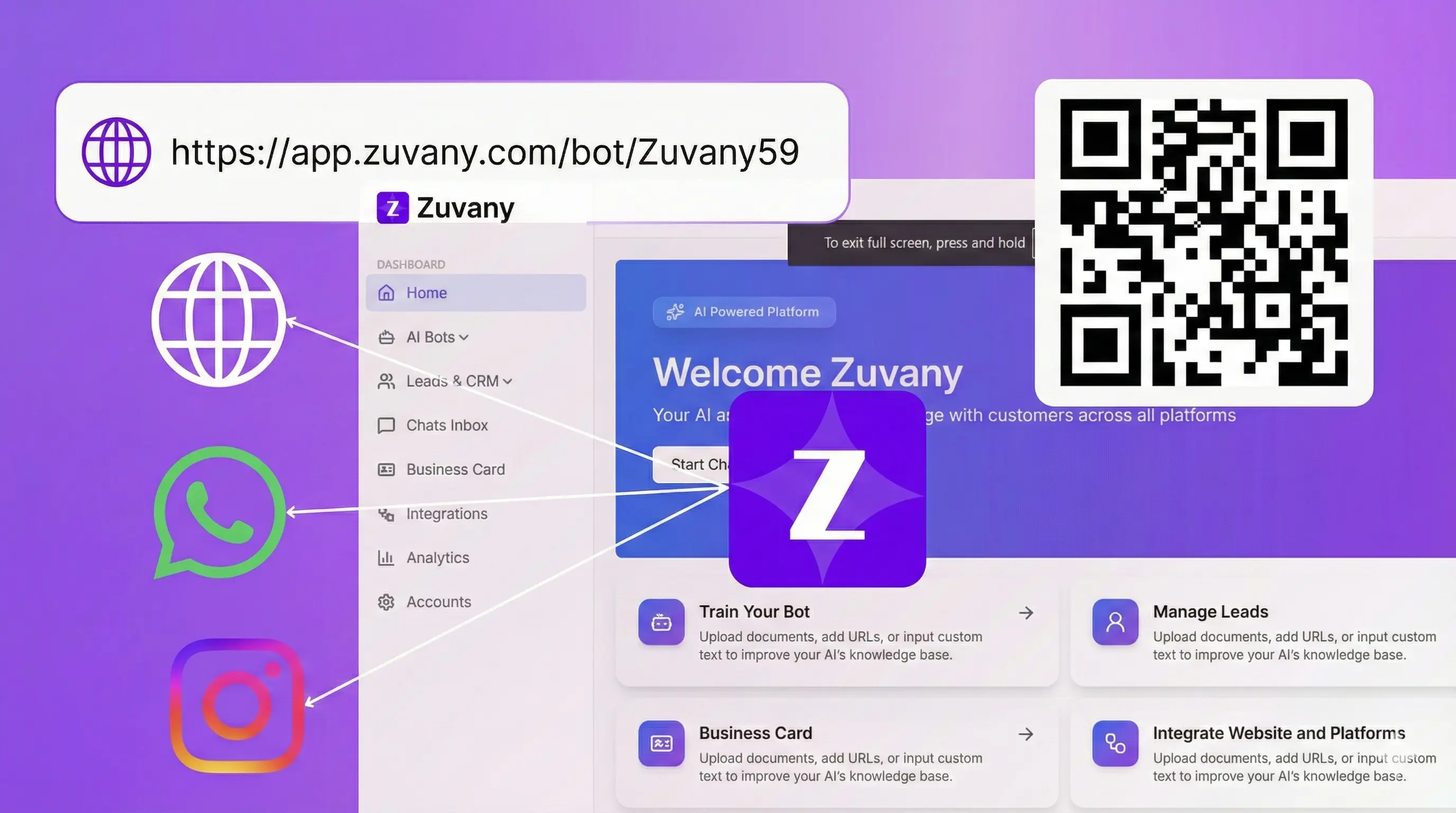 Step 2: Configure AI agent conversations and lead capture